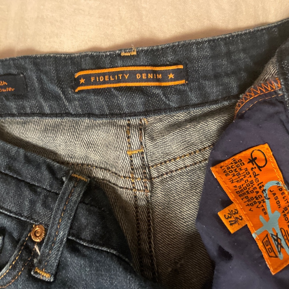 Vintage Fidelity denim- low waist trouser